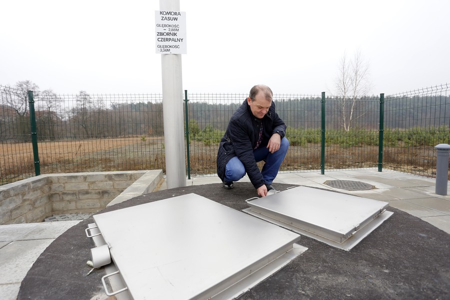 Sieć kanalizacyjna w Antoniewie FOT JACEK SMARZ