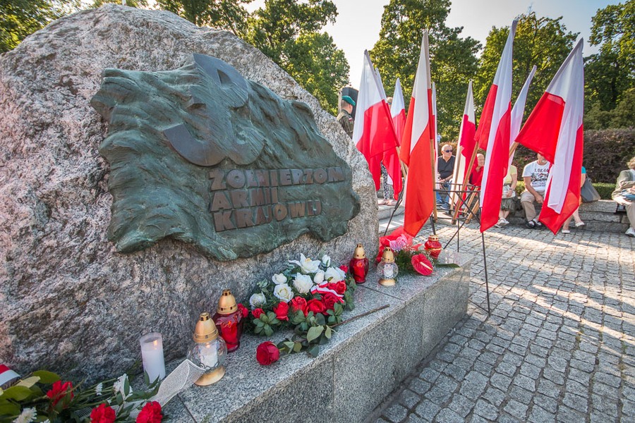Obchody 71. rocznicy wybuchu Powstania Warszawskiego, Toruń, fot. Szymon Zdziebło