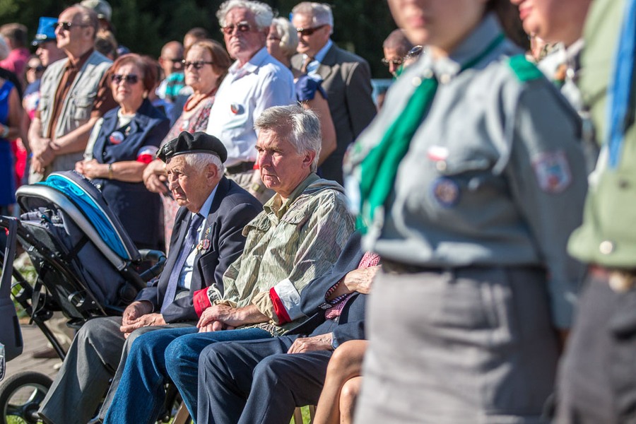 Obchody 71. rocznicy wybuchu Powstania Warszawskiego, Toruń, fot. Szymon Zdziebło