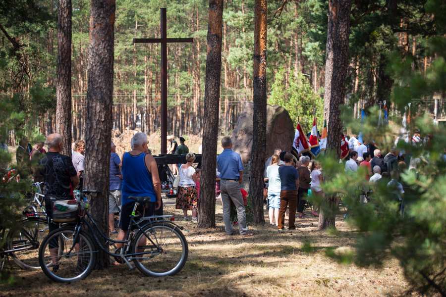Uroczystości rocznicowe, 19.08.2015, Brzoza, fot. Andrzej Goiński