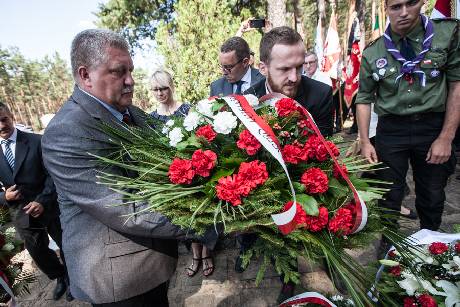 Uroczystości rocznicowe, 19.08.2015, Brzoza, fot. Andrzej Goiński