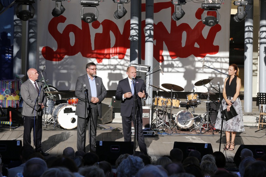 Niedzielny galowy Koncert Pieśni Niepokornej Sierpień 80, fot. Mikołaj Kuras