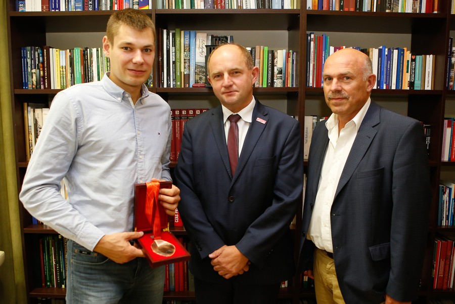 Paweł Wojciechowski w Urzędzie Marszałkowskim, fot Mikołaj Kuras