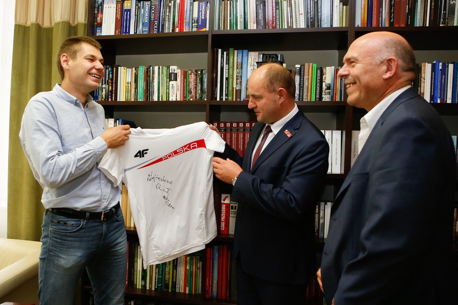 Paweł Wojciechowski w Urzędzie Marszałkowskim, fot Mikołaj Kuras