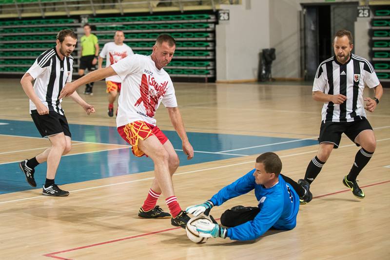Charytatywny turniej halowej piłki nożnej o puchar XXXV-lecia Solidarności, fot. Tymon Markowski