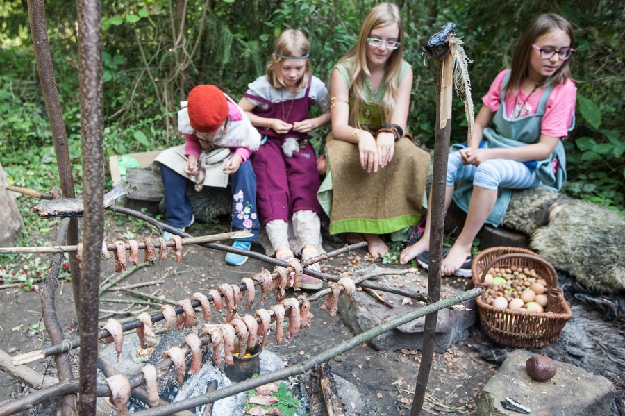 Festyn Archeologiczny w Biskupinie, 17.09.2015, fot. Andrzej Goiński