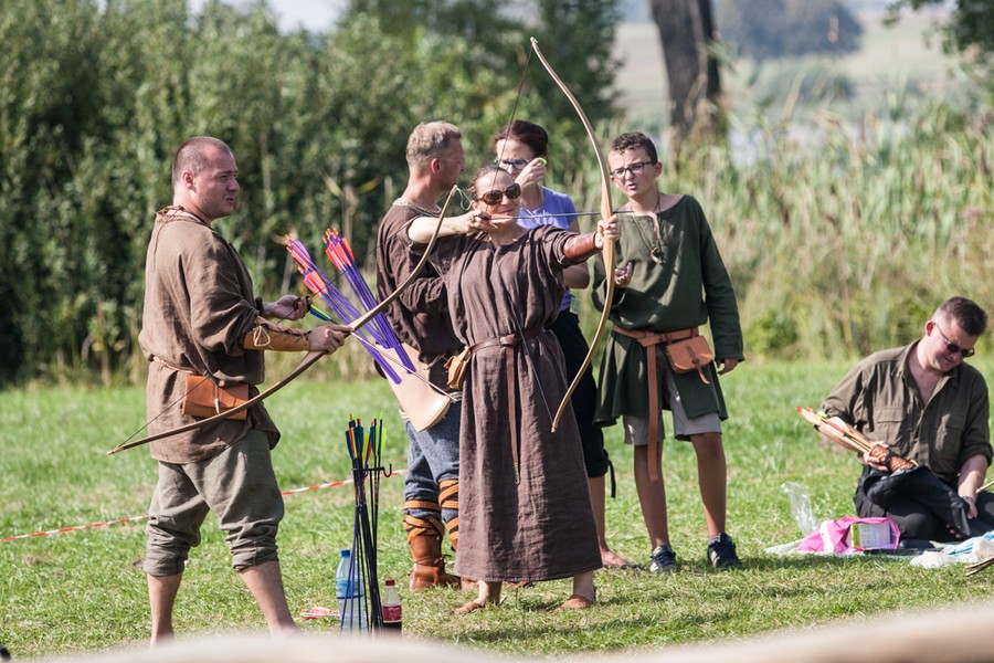 Festyn Archeologiczny w Biskupinie, 17.09.2015, fot. Andrzej Goiński