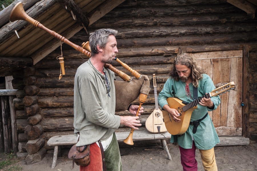 Festyn Archeologiczny w Biskupinie, 17.09.2015, fot. Andrzej Goiński