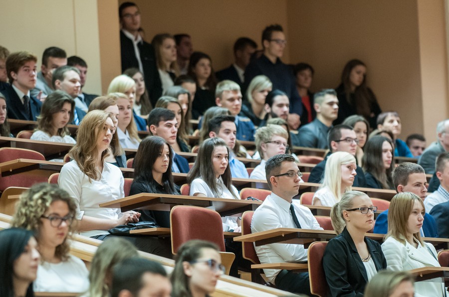 Uroczysta inauguracja roku akademickiego na Uniwersytecie Technologiczno-Przyrodniczym w Bydgoszczy, fot. Tymon Markowski