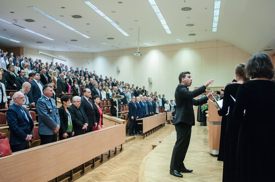 Uroczysta inauguracja roku akademickiego na Uniwersytecie Technologiczno-Przyrodniczym w Bydgoszczy, fot. Tymon Markowski