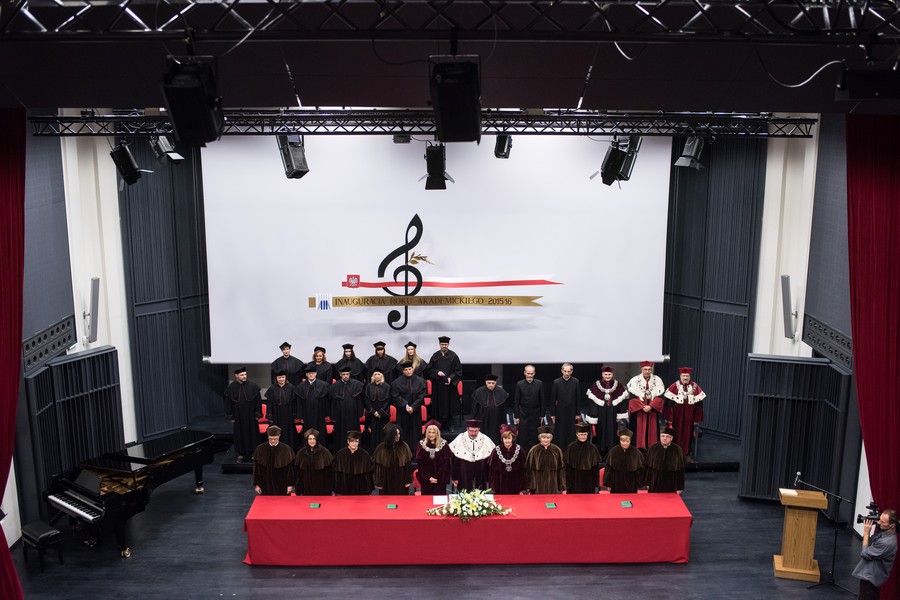 Uroczysta inauguracja roku akademickiego na Akademii Muzycznej w Bydgoszczy, fot. Tymon Markowski