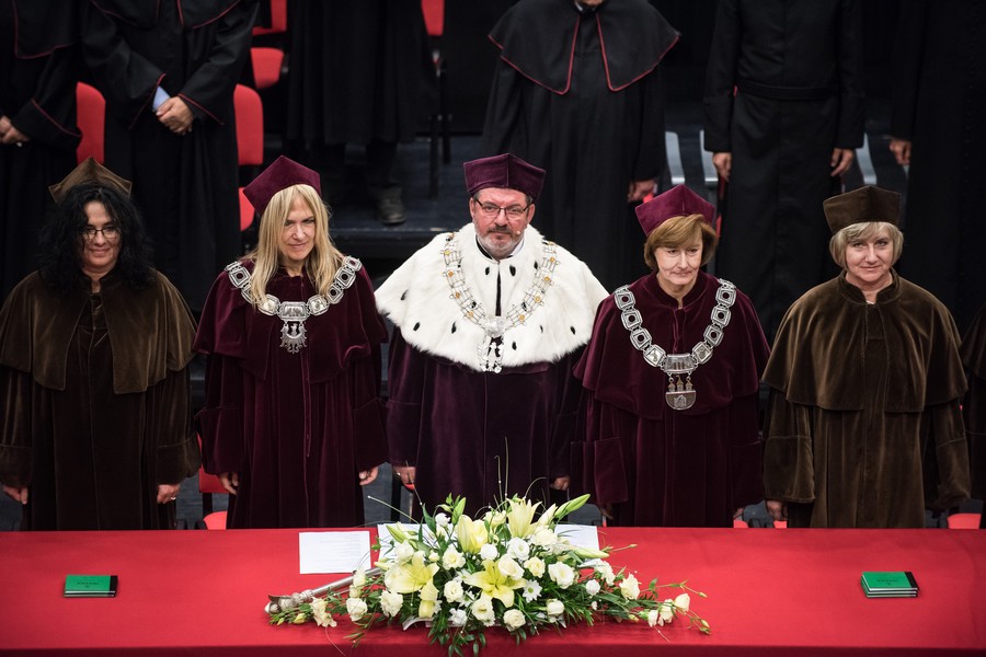 Uroczysta inauguracja roku akademickiego na Akademii Muzycznej w Bydgoszczy, fot. Tymon Markowski