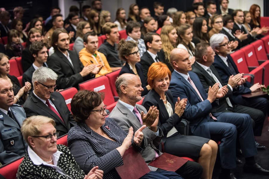 Uroczysta inauguracja roku akademickiego na Akademii Muzycznej w Bydgoszczy, fot. Tymon Markowski