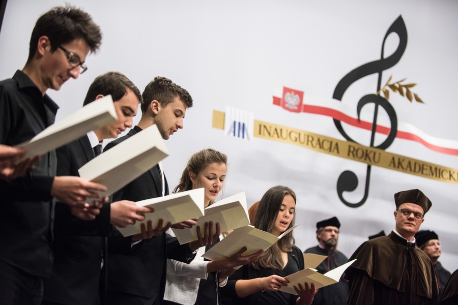 Uroczysta inauguracja roku akademickiego na Akademii Muzycznej w Bydgoszczy, fot. Tymon Markowski