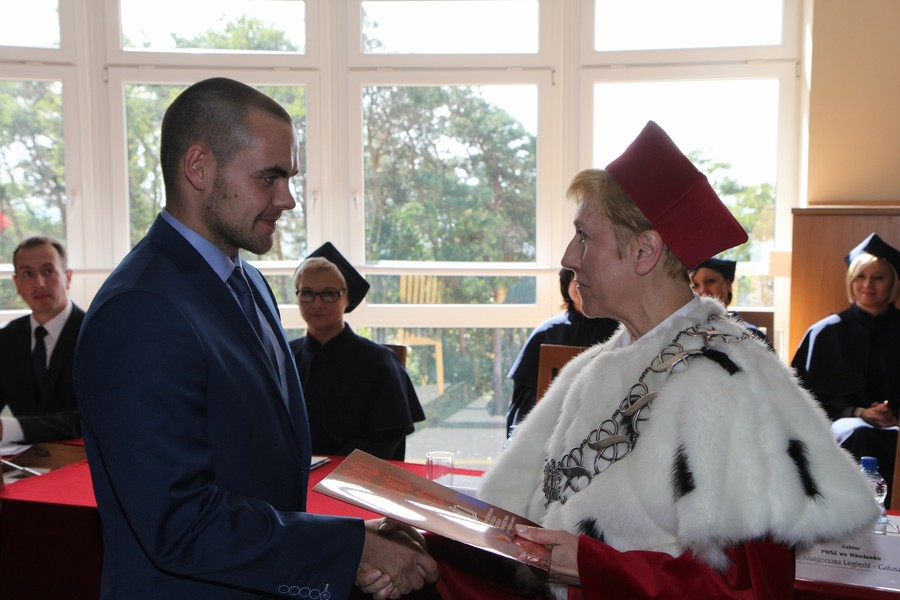 Uroczysta inauguracja roku akademickiego w Państwowej Wyższej Szkole Zawodowej we Włocławku, fot. PWSZ we Włocławku