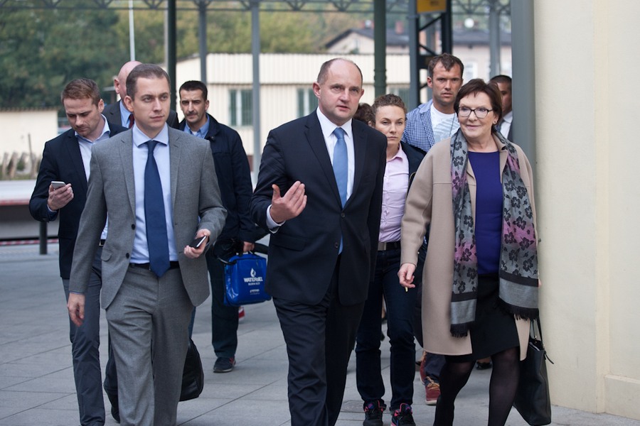 Przejazd pociągiem typu elf z Torunia do Bydgoszczy, fot. Andrzej Goiński