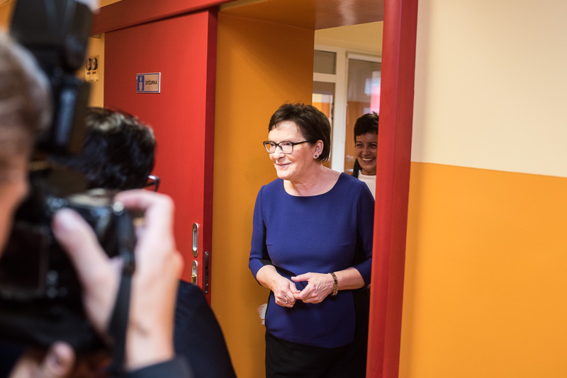 Wizyta premier Ewy Kopacz w Bydgoszczy, fot. Tymon Markowski