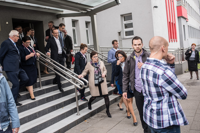 Wizyta premier Ewy Kopacz w Bydgoszczy, fot. Tymon Markowski