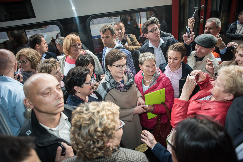 Wizyta premier Ewy Kopacz w Bydgoszczy, fot. Tymon Markowski