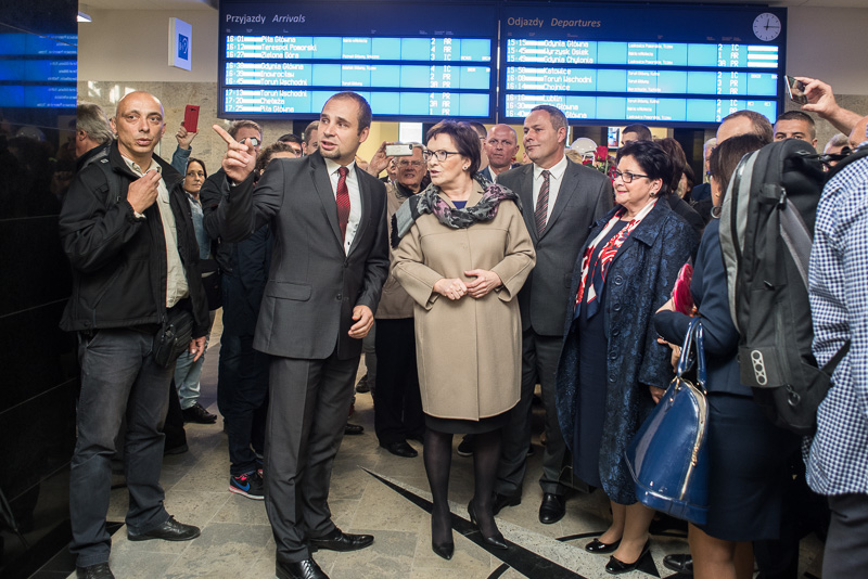 Wizyta premier Ewy Kopacz w Bydgoszczy, fot. Tymon Markowski