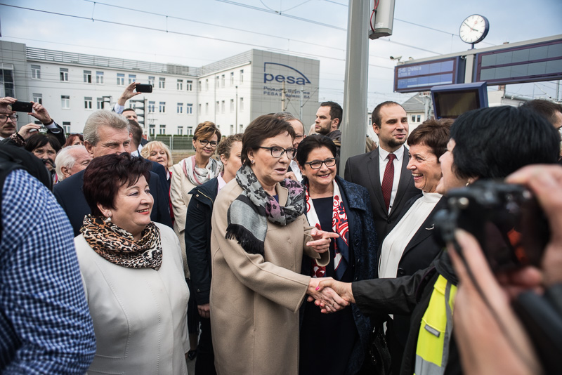Wizyta premier Ewy Kopacz w Bydgoszczy, fot. Tymon Markowski