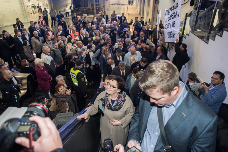 Wizyta premier Ewy Kopacz w Bydgoszczy, fot. Tymon Markowski