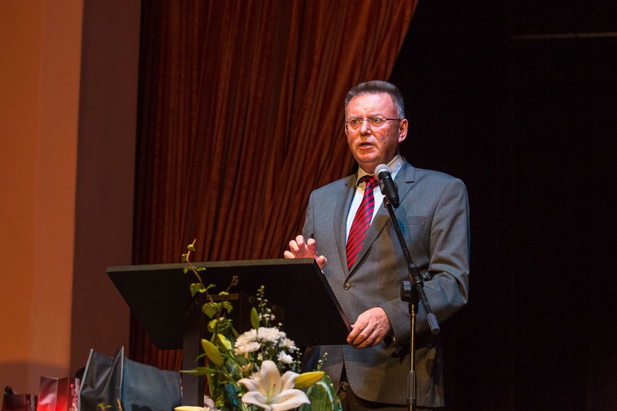 Uroczystość wręczenia nagród podczas 18. Międzynarodowego Konkursu Twórczości Plastycznej Dzieci i Młodzieży „Zawsze zielono, zawsze niebiesko”, fot. Szymon Zdzieblo/tarantoga.pl