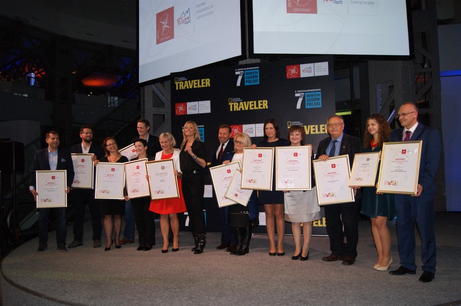 Wręczenie certyfikatów POT, wśród wyróżnionych Muzeum Archeologiczne w Biskupinie, fot. Monika Andruszkiewicz