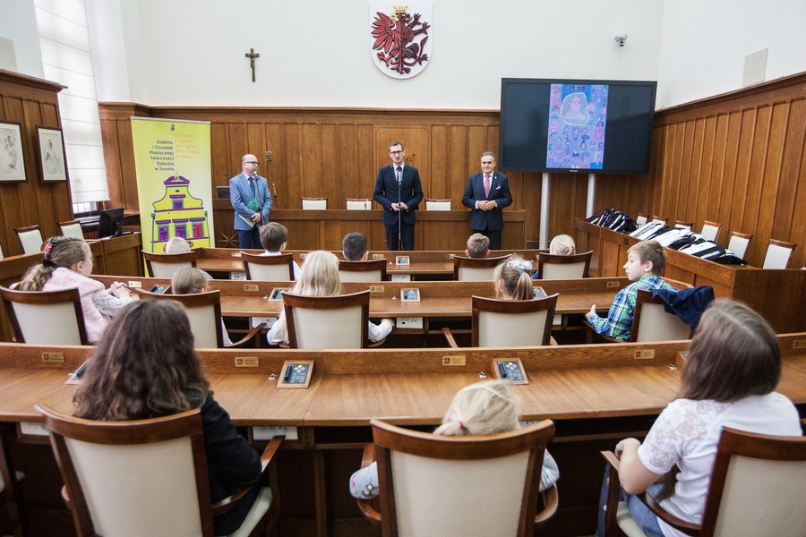 Wręczenie nagród w konkursie „Jan Paweł II – papież rodziny”, fot. Andrzej Goiński