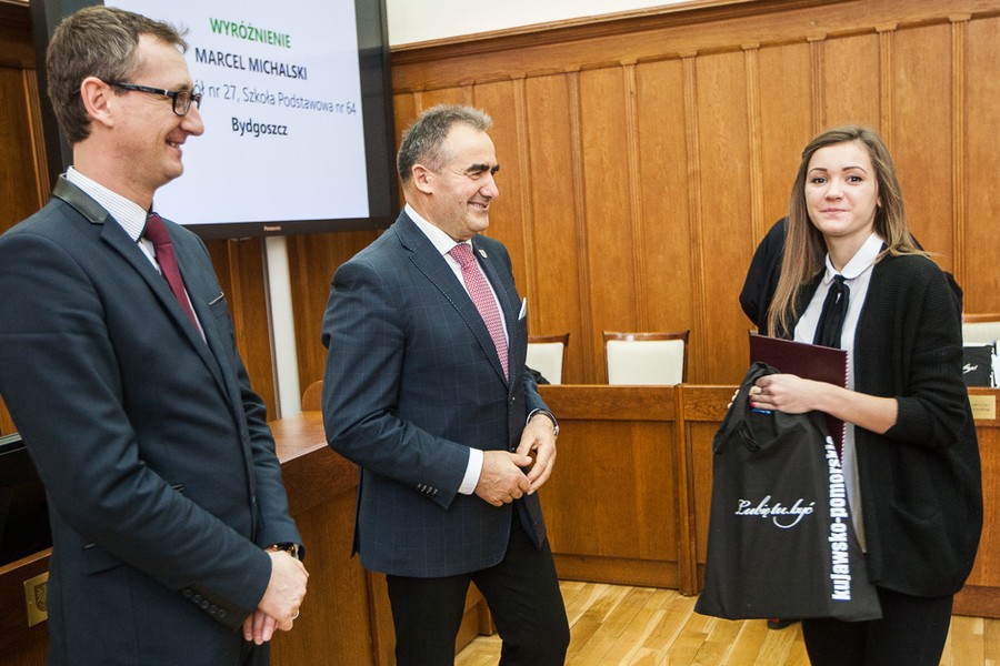 Wręczenie nagród w konkursie „Jan Paweł II – papież rodziny”, fot. Andrzej Goiński