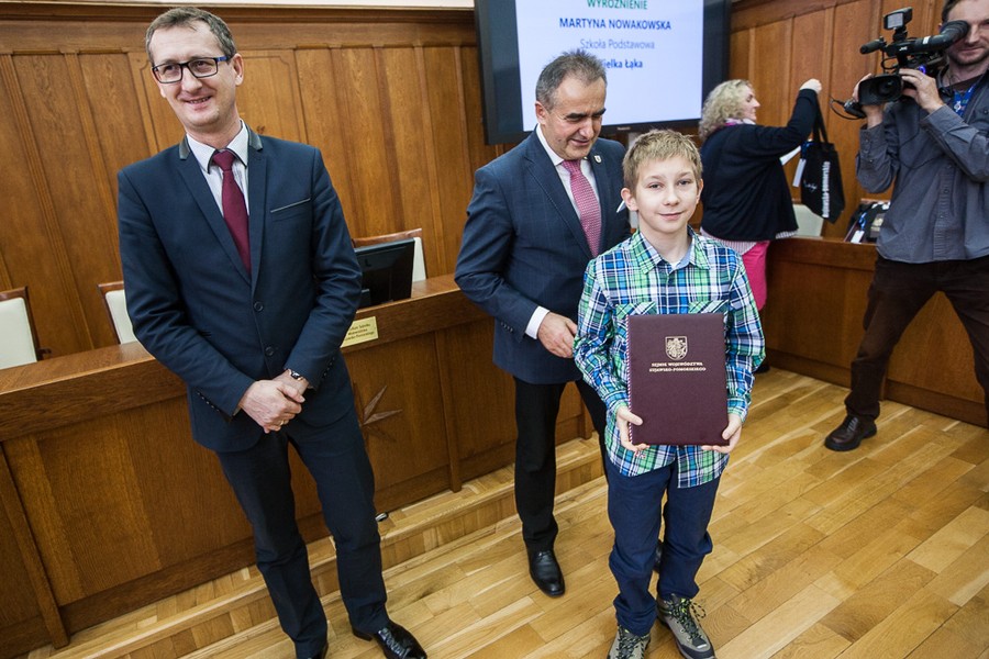 Wręczenie nagród w konkursie „Jan Paweł II – papież rodziny”, fot. Andrzej Goiński