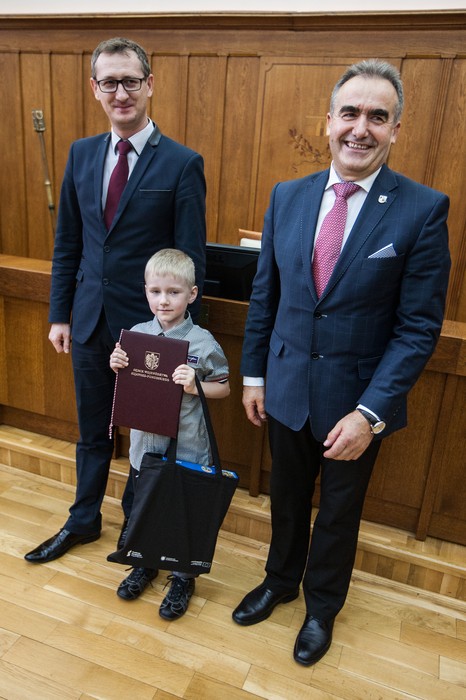 Wręczenie nagród w konkursie „Jan Paweł II – papież rodziny”, fot. Andrzej Goiński