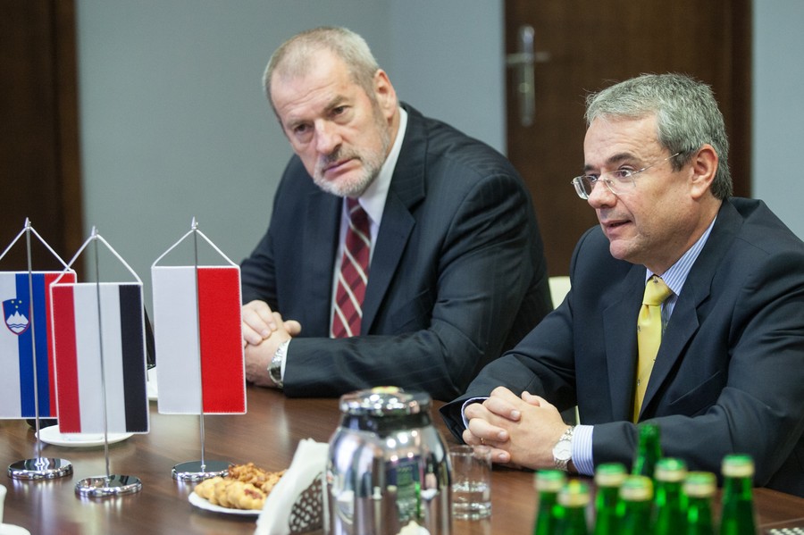 Wizyta ambasadora Słowenii, fot. Andrzej Goiński