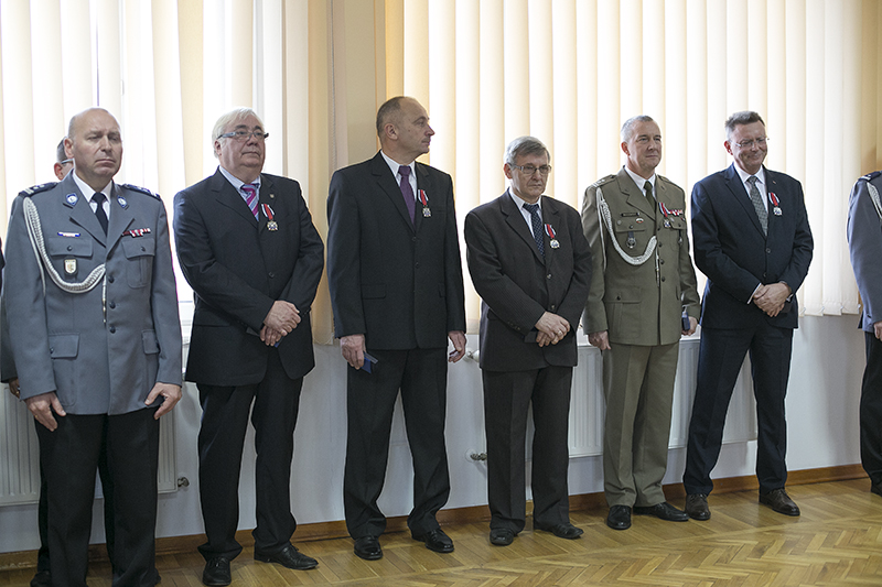 Obchody Narodowego Dnia Niepodległości i Święta Służby Cywilnej w Komendzie Wojewódzkiej Policji w Bydgoszczy, fot. Maciej Grabowski