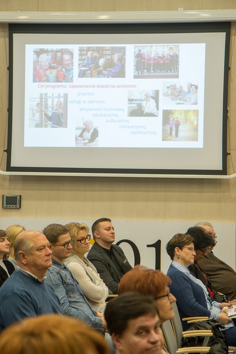 Konferencja „Potrzeby i możliwości aktywnego życia seniora”, fot. Szymon Zdziebło