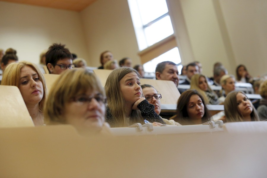 Konferencji naukowa „Uczeń o specjalnych potrzebach edukacyjnych jako podmiot pracy socjalnej”, fot. Mikołaj Kuras