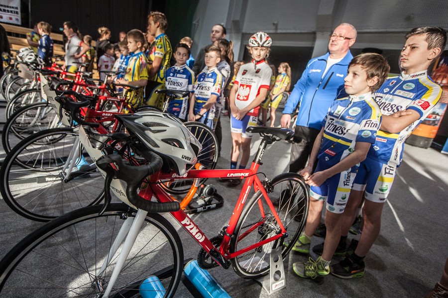 Oficjalna inauguracja działalności Kujawsko-Pomorskich Szkółek Kolarskich, fot. Andrzej Goiński