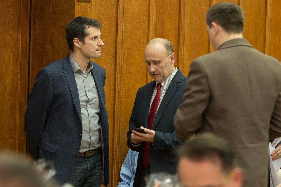 XV sesja sejmiku, fot. Szymon Zdziebło.