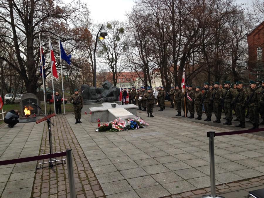 Bydgoskie uroczystości w rocznicę wybuchu Powstania Wielkopolskiego, fot. z arch. UMWKP