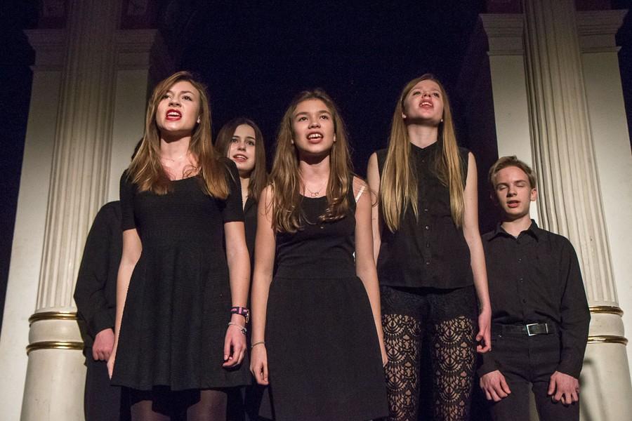 Koncert uczestników „Zimowych wakacji muzycznych z pasją” w toruńskim Teatrze Muzycznym, fot. Szymon Zdziebło/tarantoga.pl