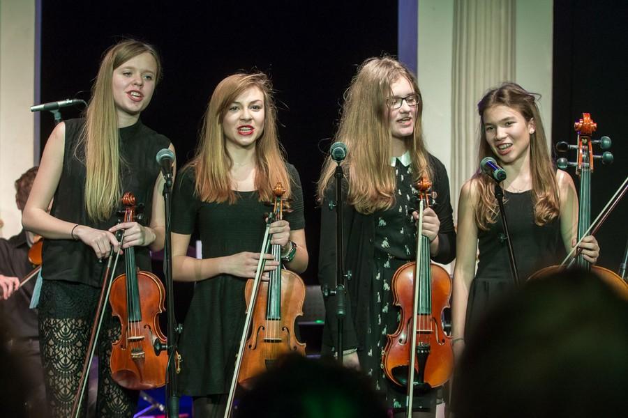 Koncert uczestników „Zimowych wakacji muzycznych z pasją” w toruńskim Teatrze Muzycznym, fot. Szymon Zdziebło/tarantoga.pl