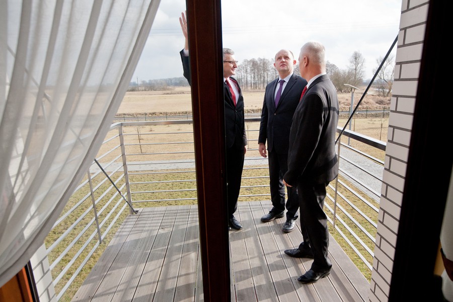 Wizyta Marszałka Piotra Całbeckiego w Nakle i Szubinie, fot. Andrzej Goiński