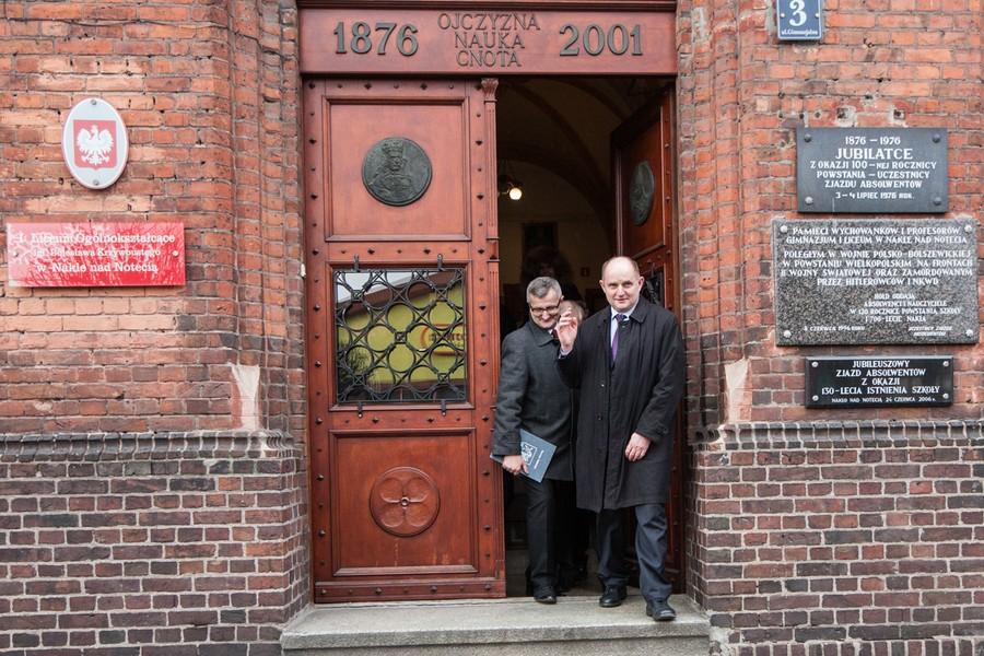 Wizyta marszałka w Nakle nad Notecią i Szubinie, fot. Andrzej Goiński