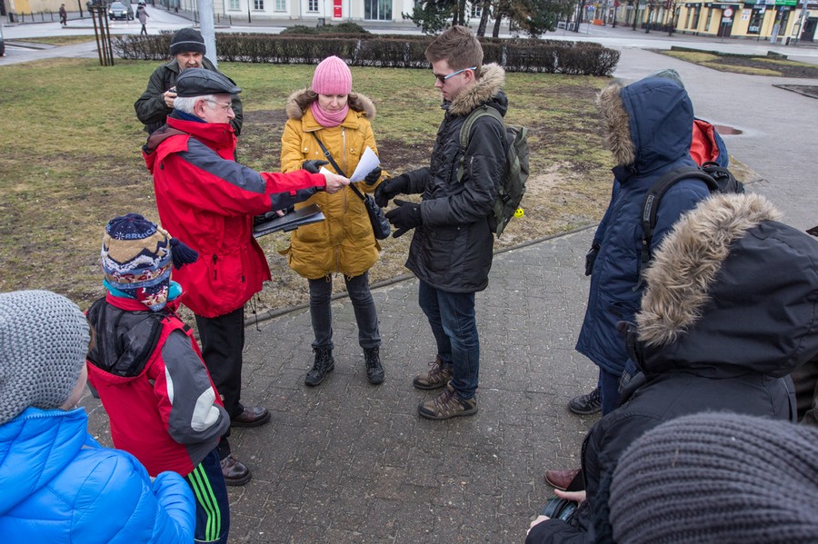 Obchody Międzynarodowego Dnia Przewodnika Turystycznego, zwiedzanie Włocławka, fot. Jan Sieraczkiewicz