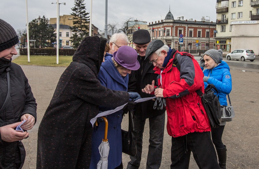 Obchody Międzynarodowego Dnia Przewodnika Turystycznego, zwiedzanie Włocławka, fot. Jan Sieraczkiewicz