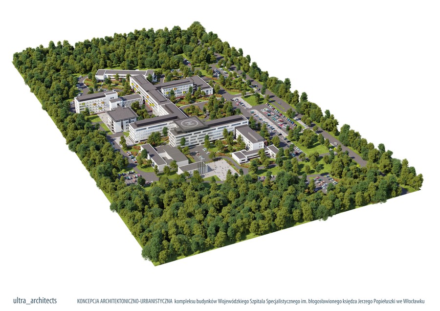 Prezentacja założeń rozbudowy Wojewódzkiego Szpitala Specjalistycznego we Włocławku podczas spotkania w Regionalnym Inkubatorze Przedsiębiorczości we Włocławku (9 marca), fot. Mikołaj Kuras