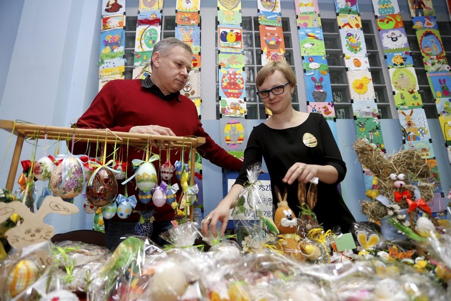 Wystawa rękodzieła osób niepełnosprawnych „My też potrafimy”, fot. Mikołaj Kuras