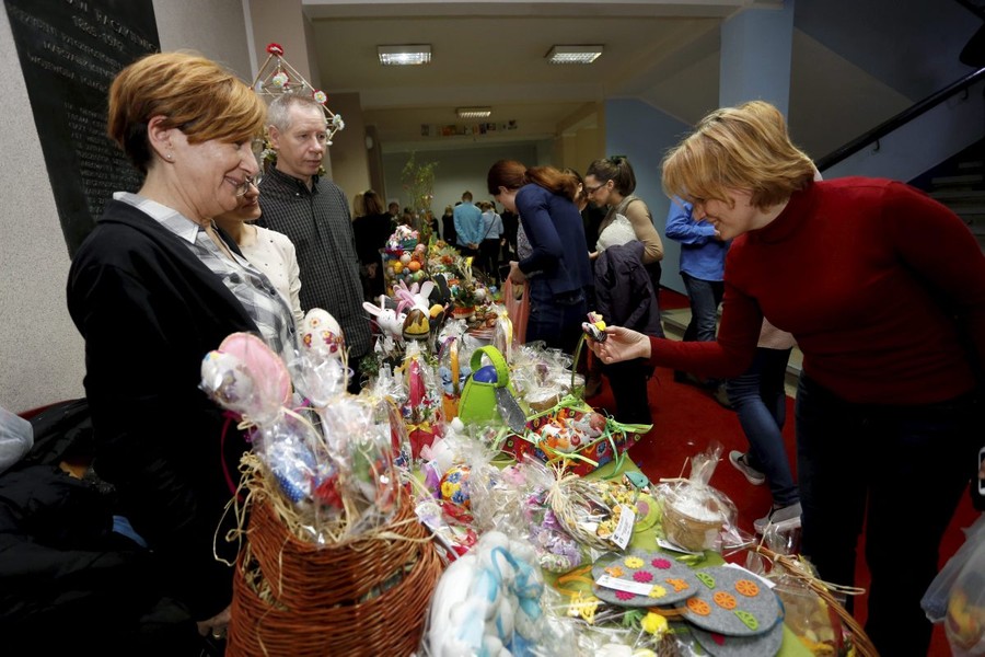 Wystawa rękodzieła osób niepełnosprawnych „My też potrafimy”, fot. Mikołaj Kuras