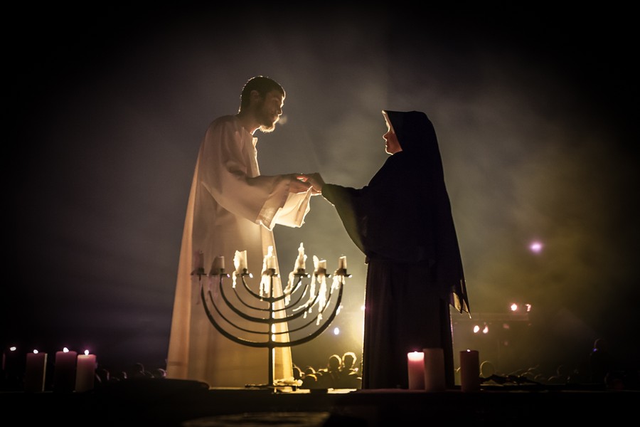 Misterium Męki Pańskiej w Grębocinie, fot. Andrzej Goiński