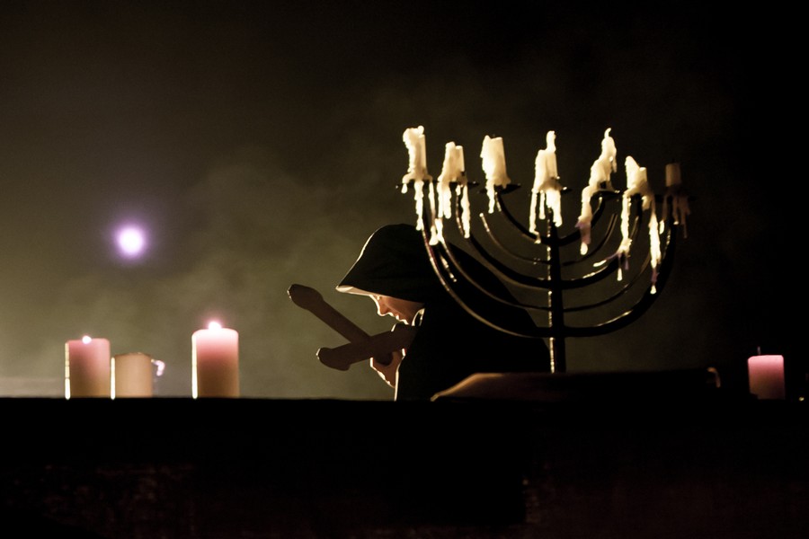 Misterium Męki Pańskiej w Grębocinie, fot. Andrzej Goiński